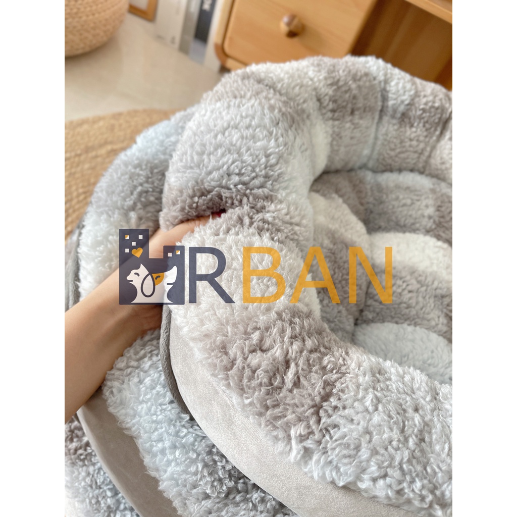 𝗨𝗿𝗯𝗮𝗻_Đệm/ổ nệm bông tròn cho thú cưng