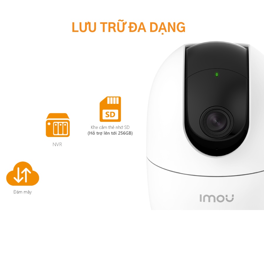 Camera WIFI IMOU Ranger 2  2.0 MP Full HD - Không Dây -  Đàm Thoại Hai Chiều
