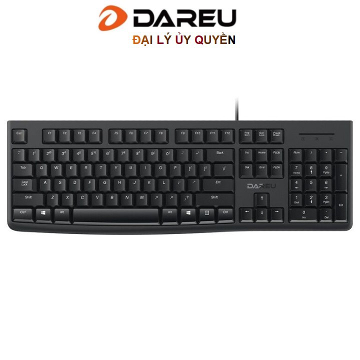 Bàn phím DAREU LK185 - Phím mỏng - Sản phẩm lý tưởng cho văn phòng