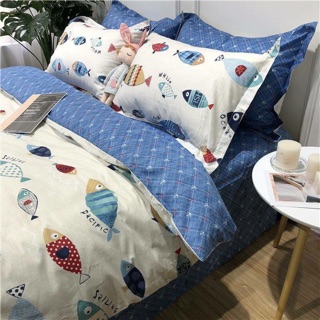 Bộ vỏ chăn ga Poly nhập mẫu mới
