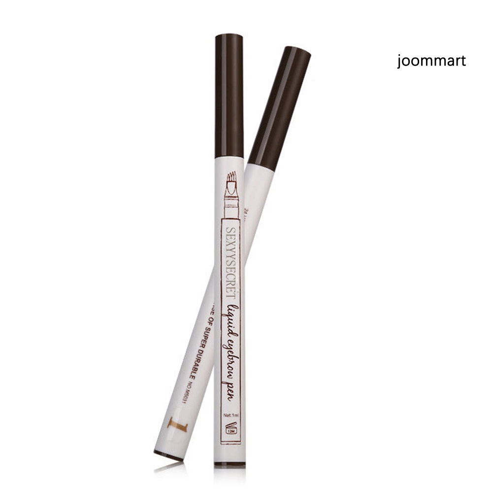 (Hàng Mới Về) Bút Kẻ Lông Mày Dạng Phẩy Sợi Thiết Kế Đầu Bút Phân Thành 4 Nhánh Tiện Dụng | BigBuy360 - bigbuy360.vn