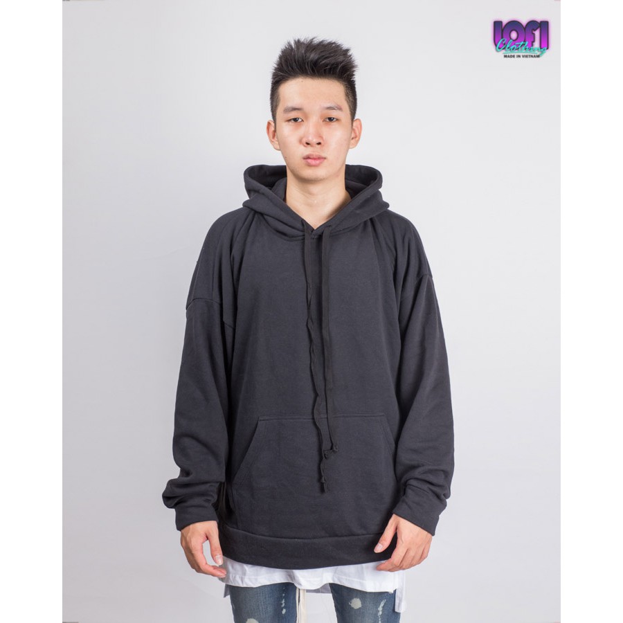 Lofi Hoodie Oversize Đen