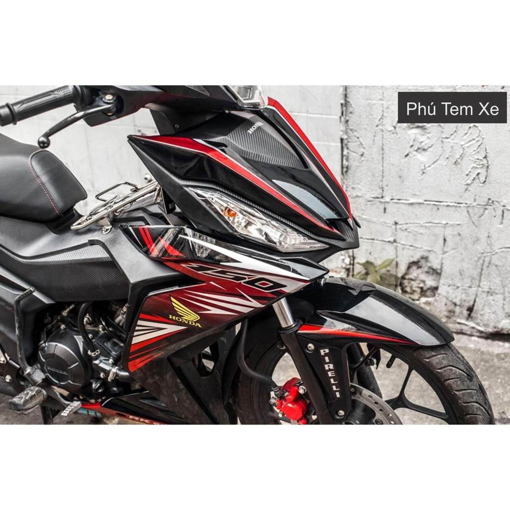 Tem rời chế tem Zin Winner xe đen 1