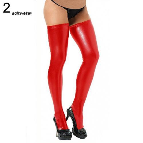 Vớ da cao gợi cảm phong cách Gothic cho nữ