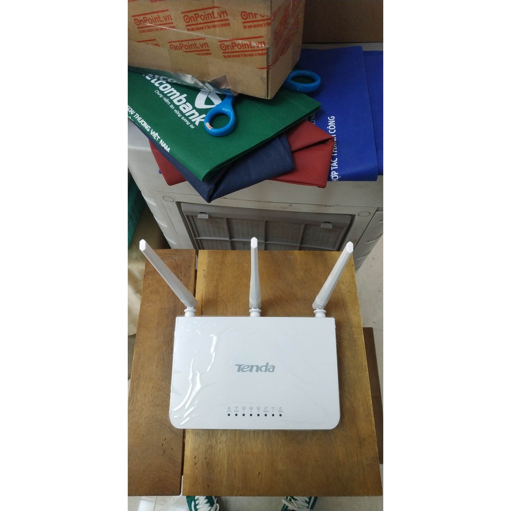 [WIFI TENDA 3 RÂU] Modem WIFI Tenda F3 tốc độ 300Mbps 3 anten có chức năng Repeater