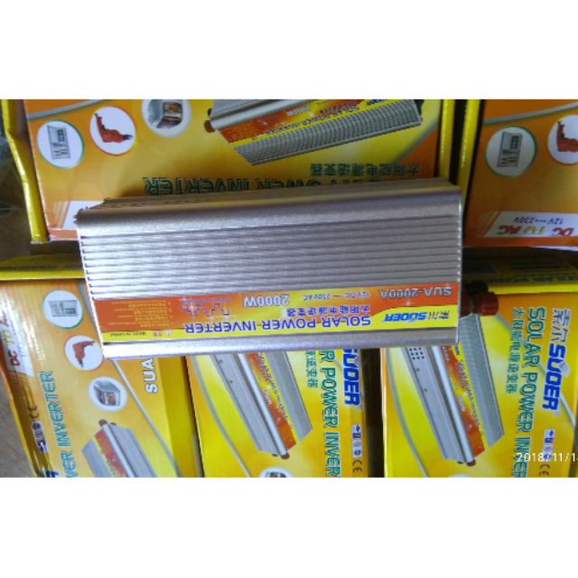 Bộ kích điện Suoer SUA 2000A (12 v-220v).