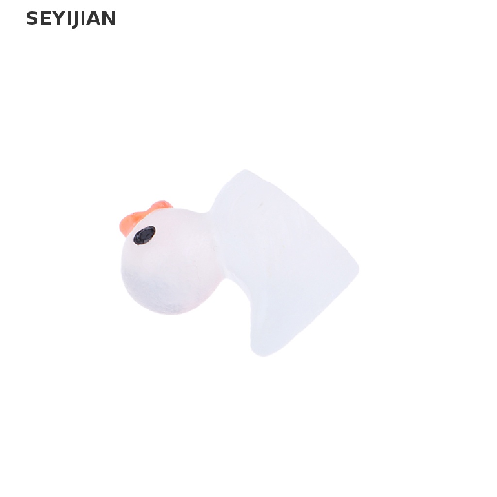 Set 20 Chú Vịt Nhỏ Bằng Nhựa Phát Sáng Trong Bóng Tối Trang Trí Tiểu Cảnh