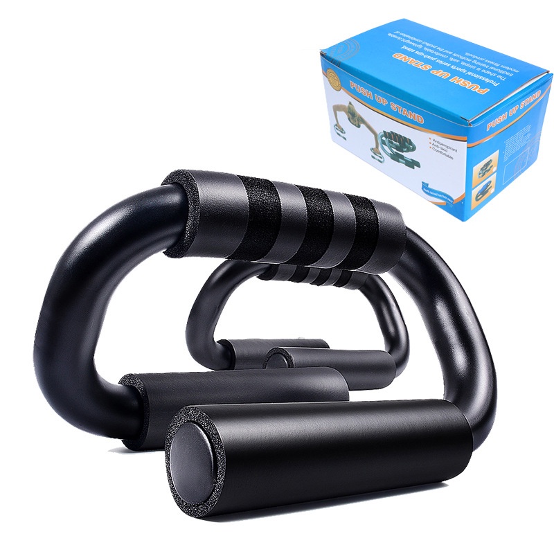 Combo Con Lăn Tập Bụng Và Dụng Cụ Hít Đất Lõi Thép Chịu Lực Cleacco ( Tặng Kèm Thảm Xốp Kê Gối ) BORO SPORT