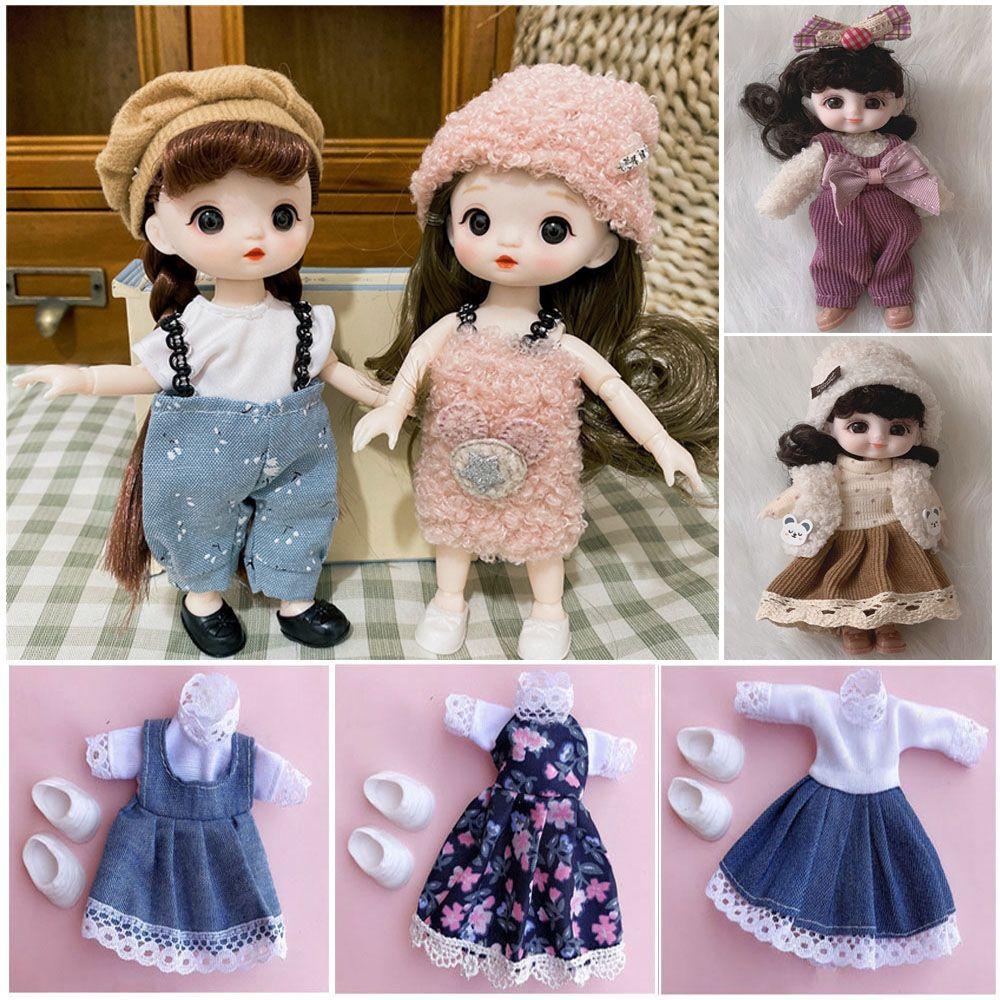Đầm Thời Trang Cho Búp Bê Obitsu 11 Ob11 Ob11 Gsc 16~17cm