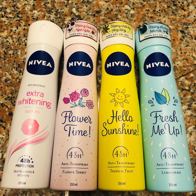 Xịt khử mùi Nivea nữ 150 ml