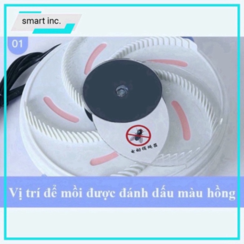 Máy Bắt Ruồi Tự Động Dụng Cụ Bẫy Ruồi Muỗi Thông Minh Cho Gia Đình