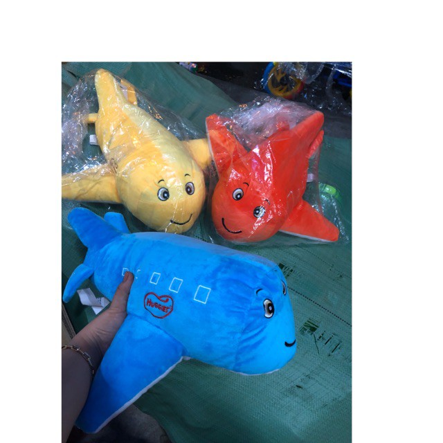 Thú nhồi bông máy bay huggies ( màu ngẫu nhiên )