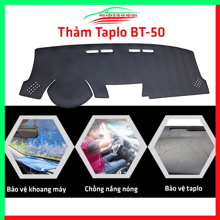 Thảm taplo xe ô tô Bt-50, BT50 chống nắng nóng làm mát xe mở rộng tầm nhìn