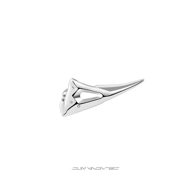 Khuyên Tai Ba Chiều Tam Giác Ba Chiều Thiết Kế Siêu Nguyên Bản Mới 2022 Ins