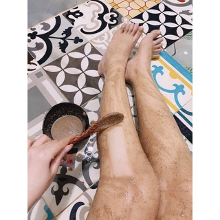 Bột tắm cà phê dừa handmade