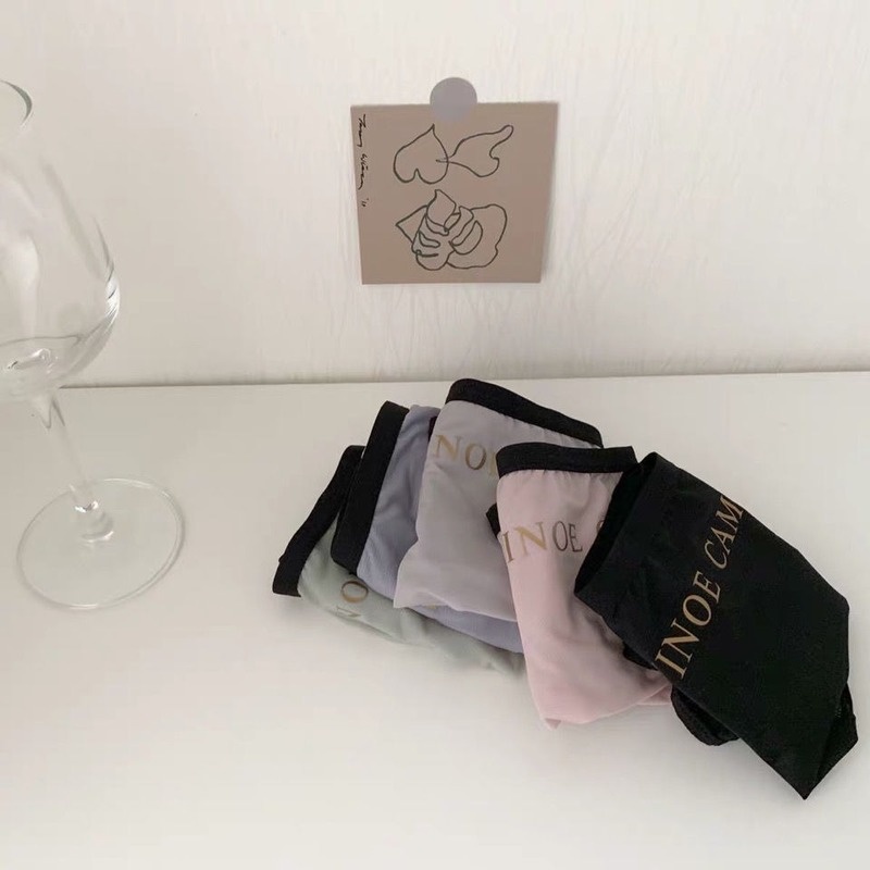 Quần Lót Lụa Lạnh Siêu Mỏng Thoáng Khí Kháng Khuẩn Không Đường May Lưng Vừa Quyến Rũ Cho Nữ