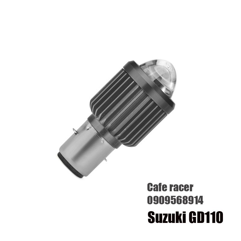 Đèn pha bi cầu 2 chế độ sáng siêu hot Suzuki GD110 EN125 150