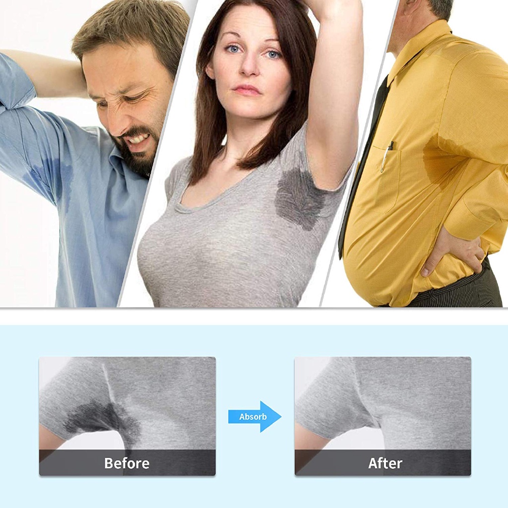 Miếng Đệm Thấm Hút Mồ Hôi Vùng Da Dưới Cánh Tay Giữ Hàng Ngày Tươi Mới