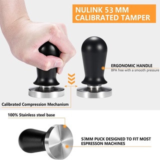 Máy ép làm cà phê Espresso bằng thép không gỉ 304 53mm