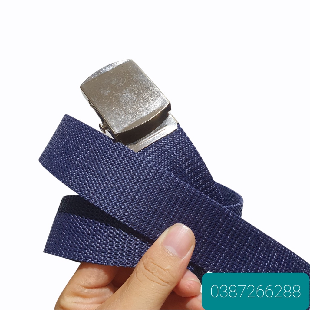 Dây Lưng Nam Vải Dù Phong Cách Cá Tính,12 mẫu thắt lưng nam đẹp vải dù lính mỹ KHÓA LUỒN DÂY