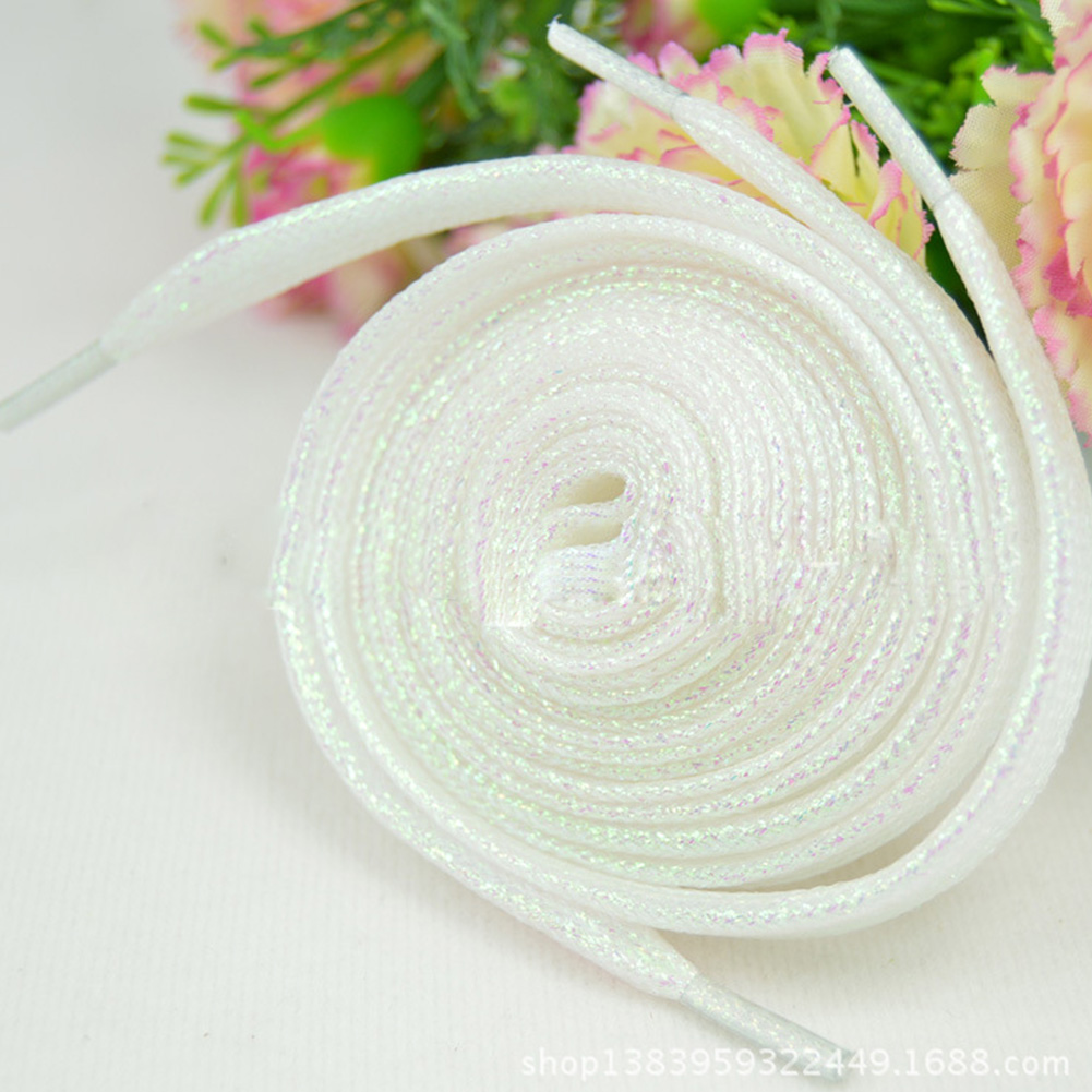 Dây giày màu sắc ánh ngọc trai nhiều màu sắc