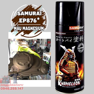 SƠN SAMURAI MÀU MA GIÊ LỐC MÁY - EP876