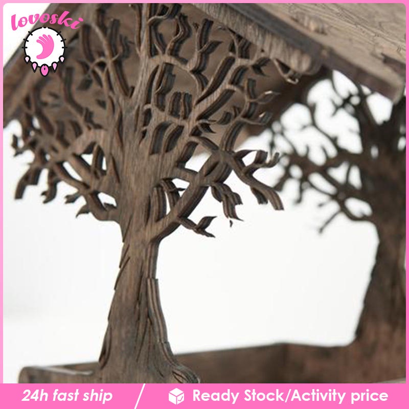 Khay Đựng Thức Ăn Cho Chim Treo Trang Trí Ngoài Trời