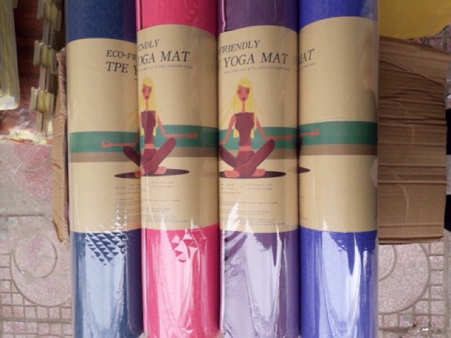 Thảm tập Eco friendly TPE YOGA cao cấp