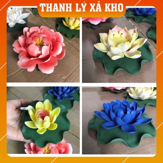 ( GIÁ RẺ - HOA SỨ PHONG THỦY ) Mẫu hoa sứ trang trí nhà cửa, phong thủy bày nước bền đẹp