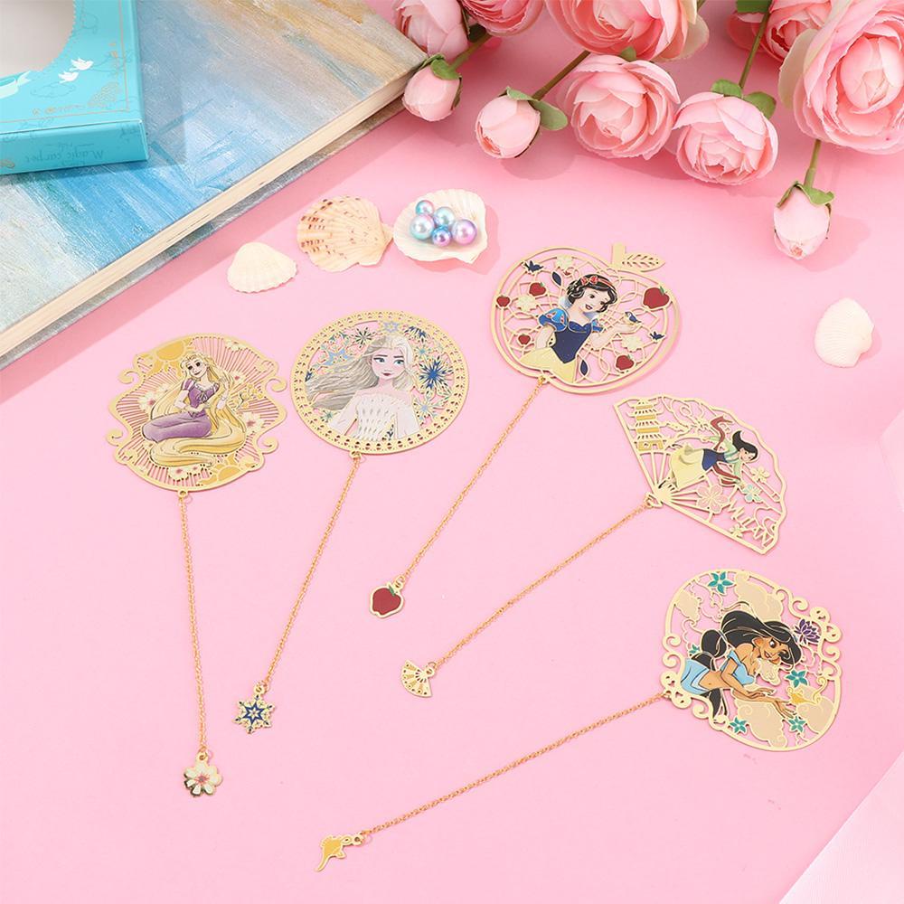 Thẻ Đánh Dấu Trang Sách Bằng Kim Loại Phối Tua Rua Phong Cách Cổ Điển