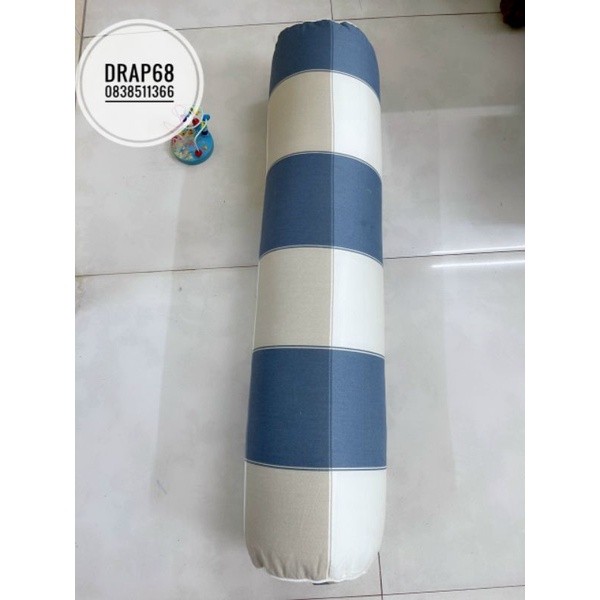 Gối ôm dài người lớn gối ôm cotton 100%  cao cấp gồm 1 vỏ + ruột gối