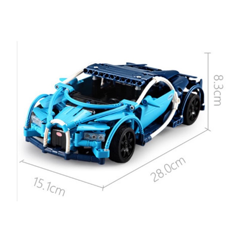 Đồ Chơi Lắp Ráp Siêu Xe Điều Khiển Từ Xa Bugatti CaDA C51053 Với 419 Mảnh Ghép