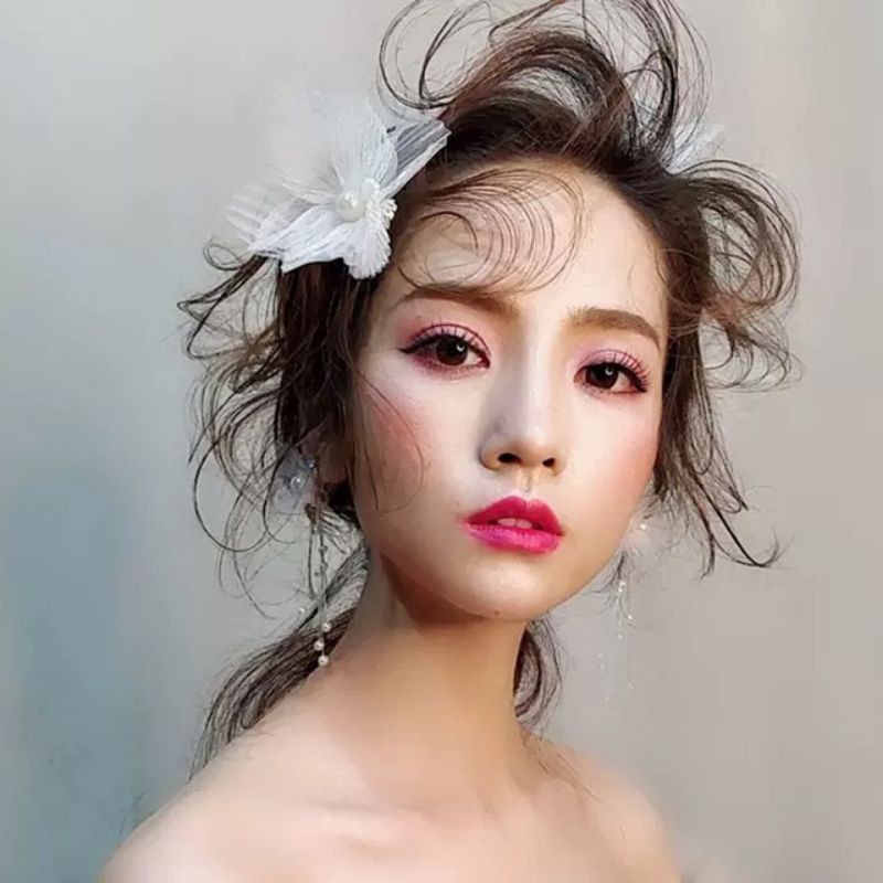 Set cài hoa von xinh