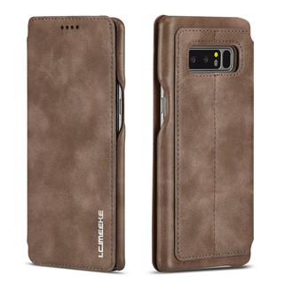 Ốp lưng điện thoại bằng da cao cấp dành cho Samsung Note 8//Note 9