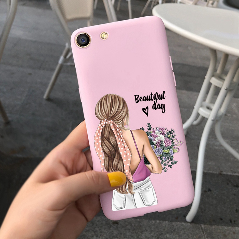 Ốp điện thoại in hình dễ thương cho OPPO A59 A1601 F1S