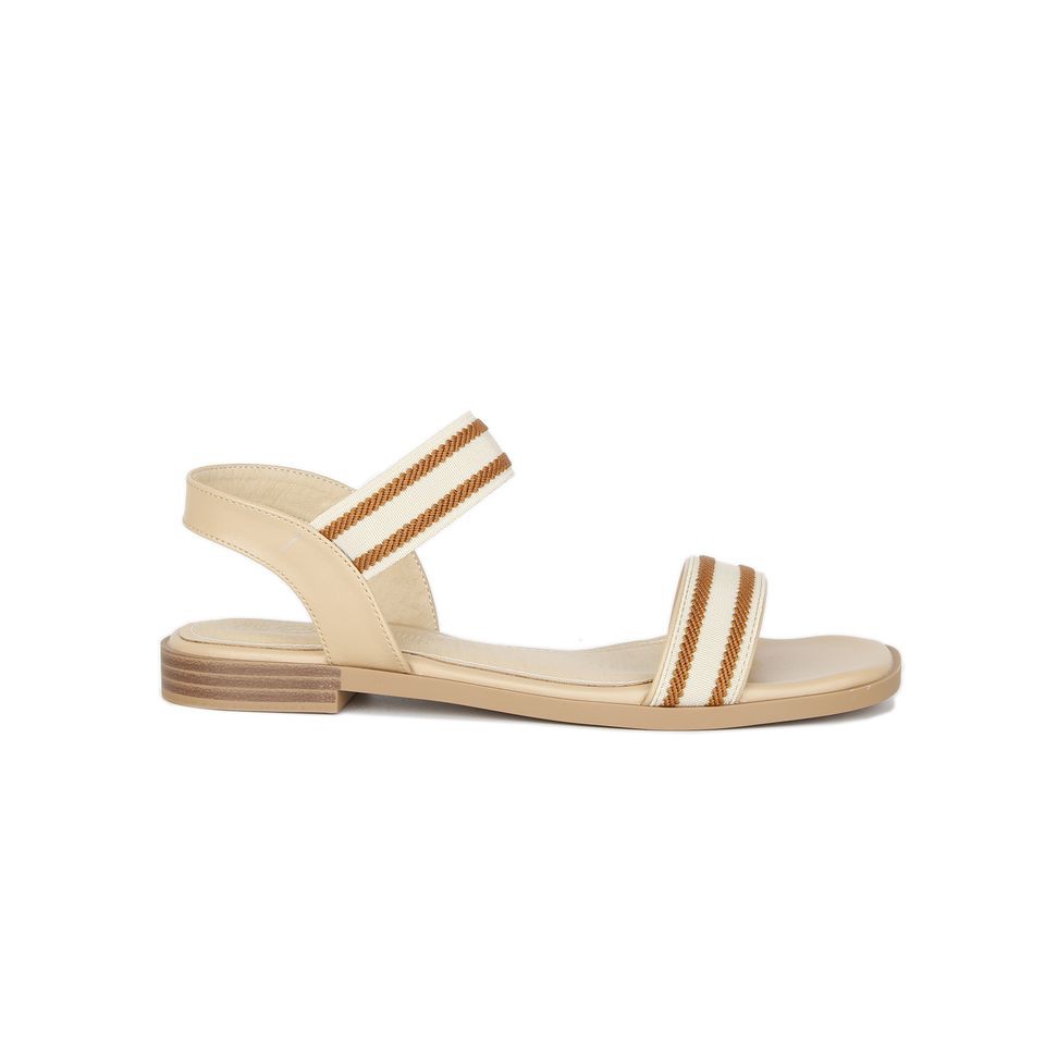 Giày Sandal Hạnh Dung HD04409AD ( Màu Đen - Kem )