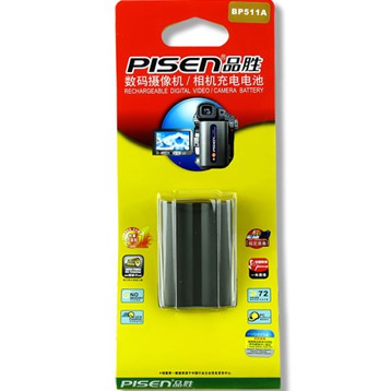 Pin máy ảnh Pisen BP-511A For Canon 50D, 40D, 30D, 20D, 5D