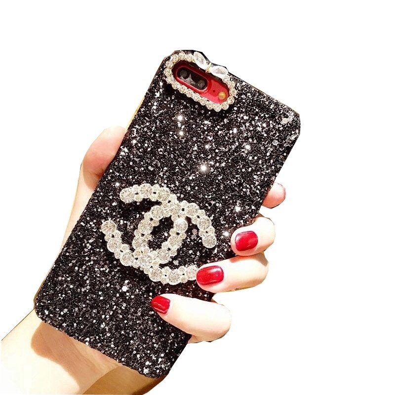 Ốp điện thoại cứng lấp lánh sang trọng thích hợp cho iPhone 13 12 Mini 11 Pro Max X XS XR 8 7 6 6S Plus 5 5S SE