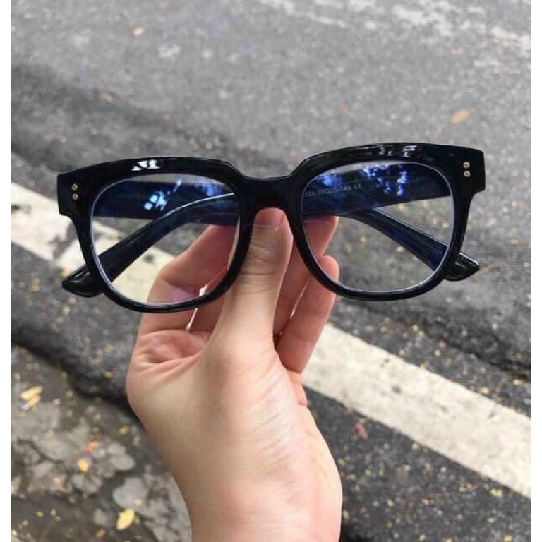 Kính mắt nữ thời trang chống bụi, Gọng kính cận nhiều màu KM0905 - NhiNhi Shop