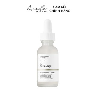 The Ordinary - Niacinamide 10% + Zinc 1% - Serum Dành Cho Da Mụn, Sáng Da - Amora Skinlab