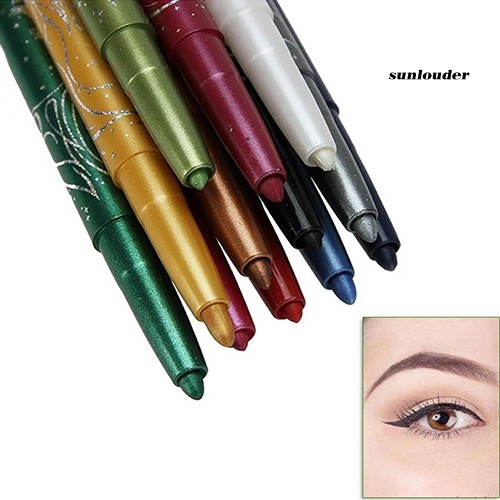 (Hàng Mới Về) Set 12 Bút Kẻ Mắt Trang Điểm Làm Đẹp Chuyên Nghiệp | BigBuy360 - bigbuy360.vn