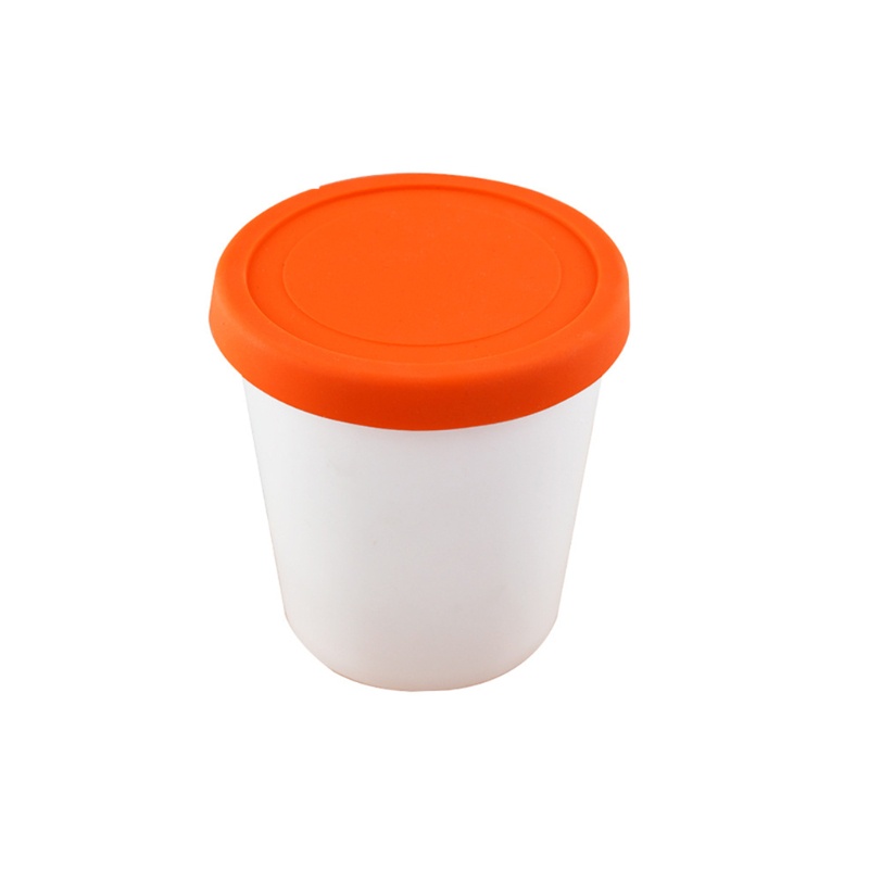 Hộp Đựng Kem Làm Lạnh Bằng Silicone Với Nắp Đậy Hoàn Hảo Và Thoải Mái