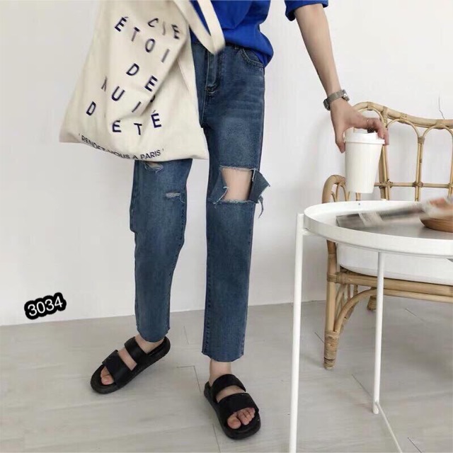 Quần Baggy Jeans Nữ Form Đẹp - 3034