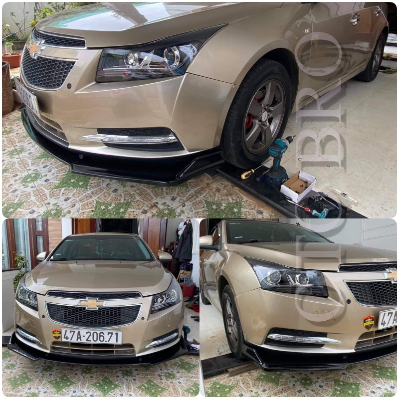 Lip trước, Cản Trước Chervolet Cruze Hàng Cao Cấp