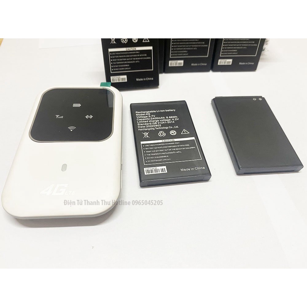 Pin Thay Thế Của Bộ Phát Wifi 4G/LTE Huawei Mf80 2400mah Pin Chuẩn Bóc Máy