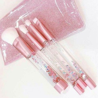Bộ Cọ trang điểm ETU.DE HOUSE set cọ 4 món mắt môi má - CHÍNH HÃNG HONGS BEAUTY