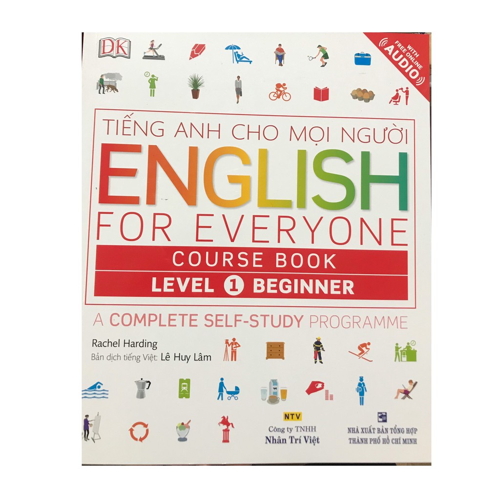 Sách-English for Everyone Course Book Level 1 Beginner