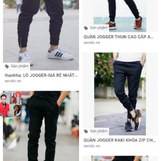 Quần joggers kaki nam nữ