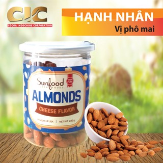 HẠNH NHÂN NGUYÊN HẠT RANG PHÔ MAI - 230G