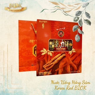 Nước uống hồng sâm korea red gingseng power biok, cao hồng sâm nguyên chất nhập khẩu hàn quốc - hộp 5/15/30 gói